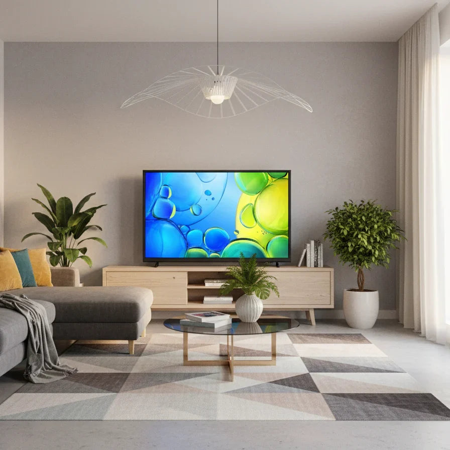 Samsung TV LED 43″ Full HD – HDR/HDR10+, Tizen Smart TV, Hyper Real, Wi-Fi & Bluetooth – UA43F6000FUX