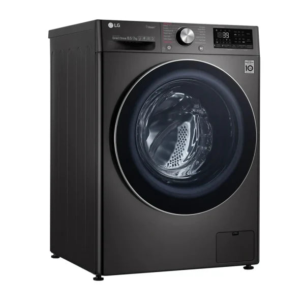 LG Lave-linge Séchant 10,5/7 kg – AI DD™, TurboWash™360°, Steam+™, Wi-Fi – F4V9RCP2E