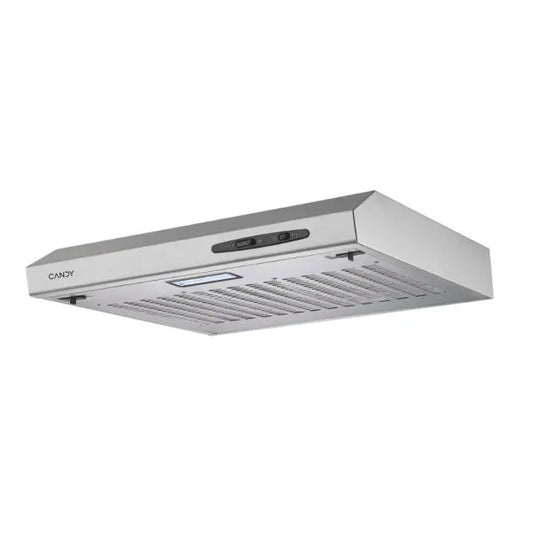 Candy Hotte casquette encastrable 60 cm – Inox, 209 m³/h, LED, 3 vitesses – CFT610/5X/1