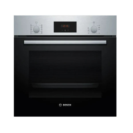 Bosch Four Encastrable – 60 cm, 66 L, 7 modes de cuisson, nettoyage hydrolyse – HBF512BS1T