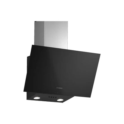 Bosch Hotte Murale 60 cm en Verre Noir – 360 m³/h, 3 Vitesses – DWK63PJ61T