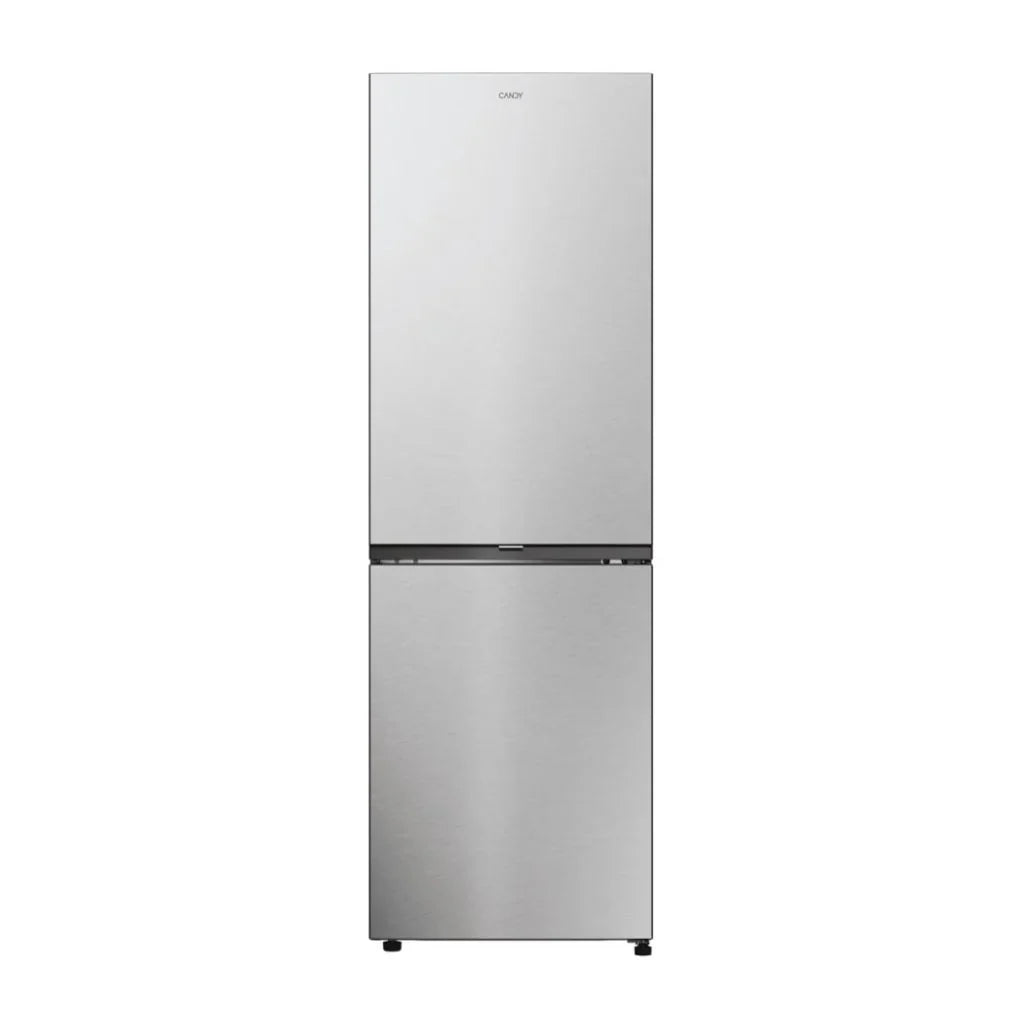Candy Réfrigérateur Combiné 355 L No Frost – Inox – 60 cm de large – CNCQ2T618EX