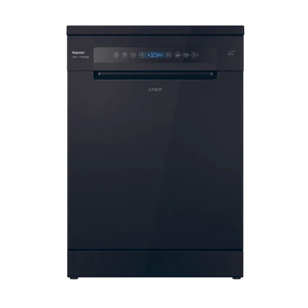 Candy Lave‑vaisselle Rapide – 15 couverts, connexion Wi‑Fi/Bluetooth, ouverture auto Smart Door – CF 5C6F0B