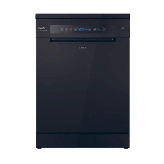Candy Lave‑vaisselle Rapide – 15 couverts, connexion Wi‑Fi/Bluetooth, ouverture auto Smart Door – CF 5C6F0B