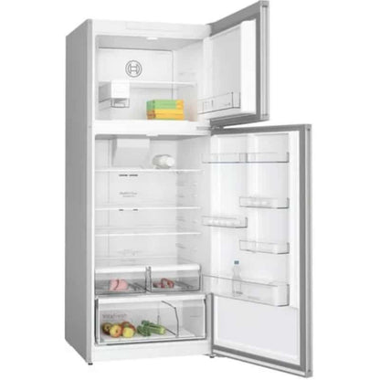 Bosch Vertical Série 6 – 186 × 86 cm – Acier brossé anti‑traces – Total No Frost – KDN86AI3M9