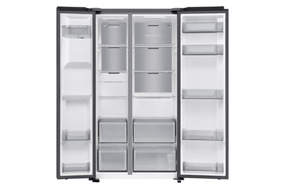 Samsung Réfrigérateur Side-by-Side – ~617 L net (415 L frigo / 202 L congélo) – RS70F64K1FMA