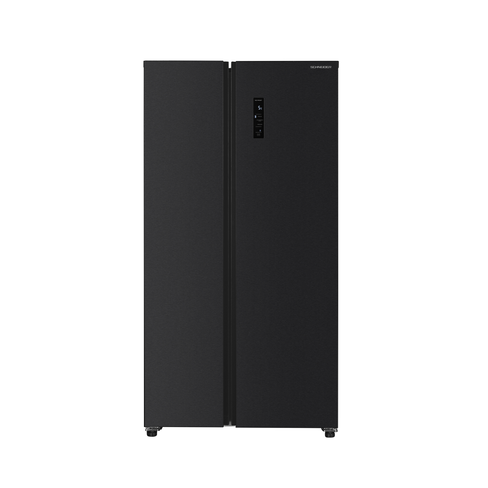 SCHNEIDER Réfrigérateur Side-by-Side 521 L Gris Noir – SCH-FF2-69