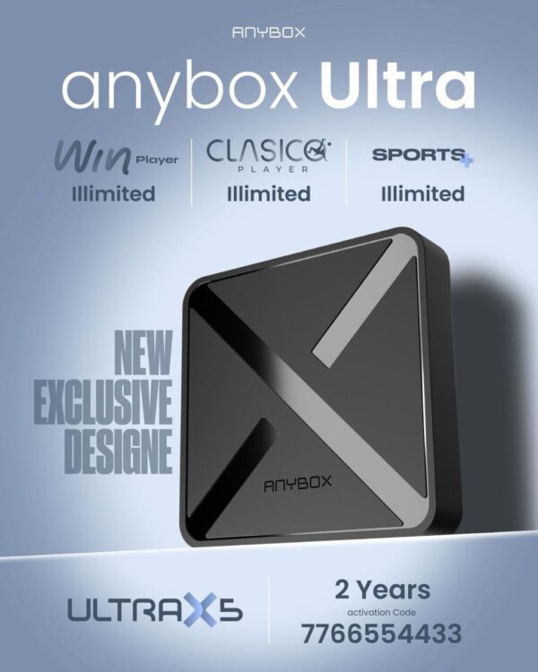 Anybox ultra google tv + abonnement Illimité 🎁🎁